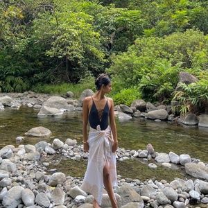 Billabong Black Strappy One-Piece Bikini